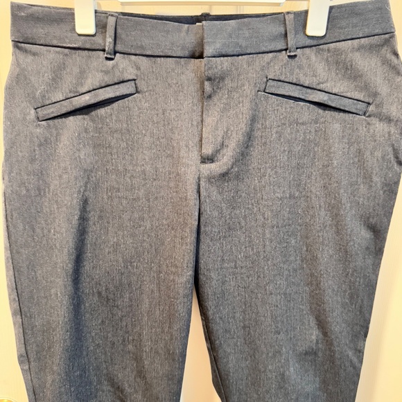 Gap, Dark Gray Business Casual, Curvy Skinny Ankle, Pants, Size 16 - Picture 3 of 7